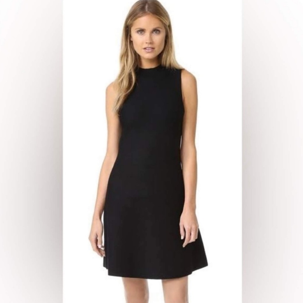 NWT Theory Ineeta Black Milano Knit Dress
